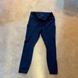 Athleta Leggings with side phone pockets